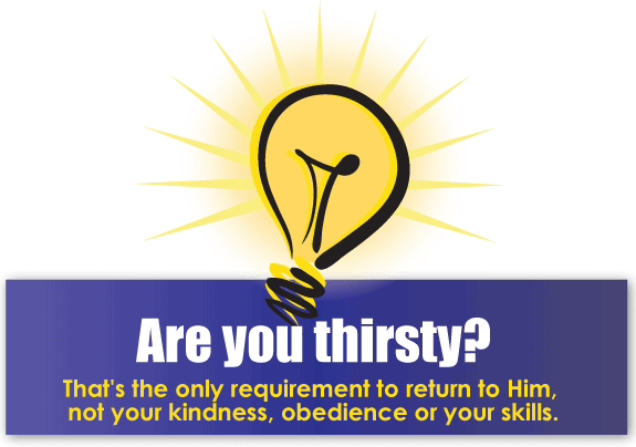 LOGOI Ministries You Think About That Are you thirsty?