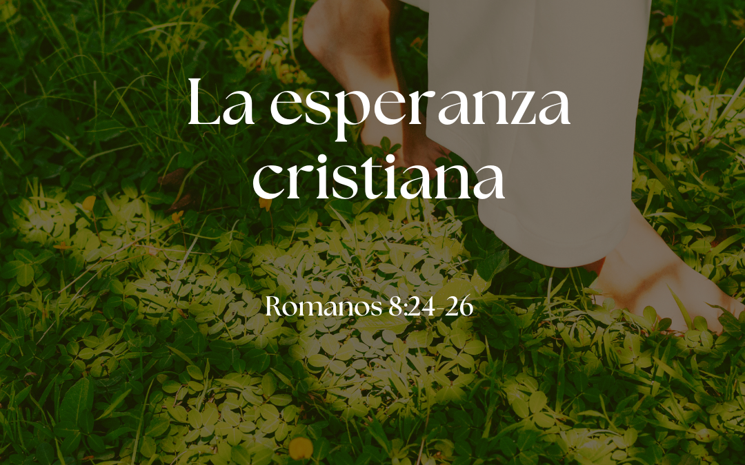 La esperanza cristiana: Romanos 8:24-26