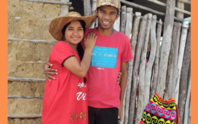 Marielis Bonivento Epinayu, de la Tribu Wayuu en La Guajira, Colombia
